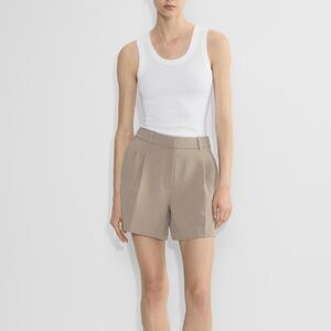 Aritzia Babaton Beige Shorts 6